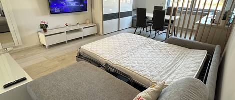 1 bedroom, iron/ironing board, WiFi, bed sheets