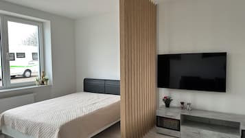 1 Schlafzimmer, Bügeleisen/Bügelbrett, WLAN, Bettwäsche