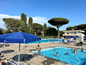 Alberca al aire libre 