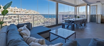 Luxury apartment, sea view, Arenales del sol