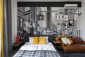 1 bedroom, iron/ironing board, free WiFi, bed sheets - Urban Wave Apartment (Hlavní mesto Praha)