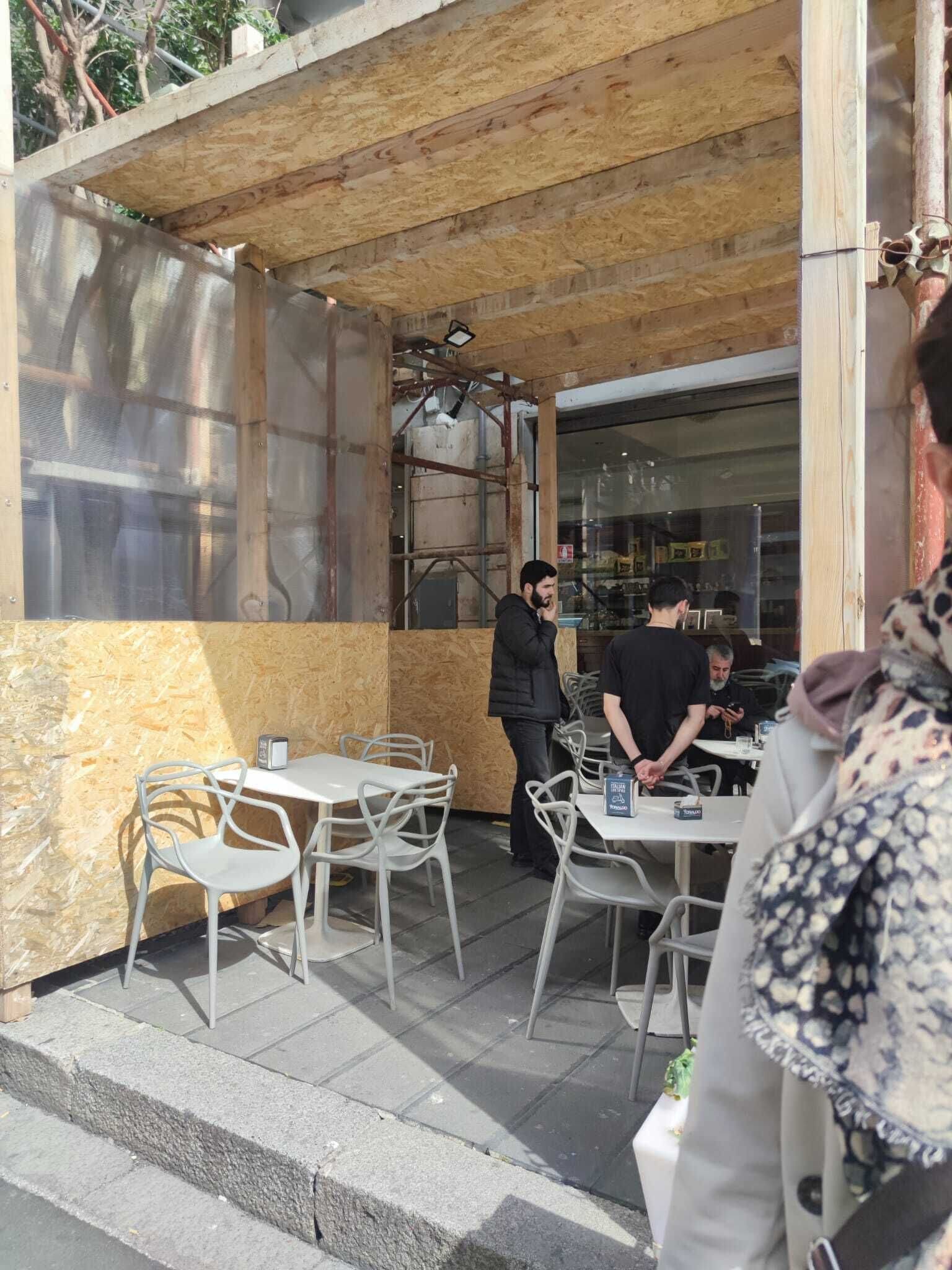 Restauration en plein air