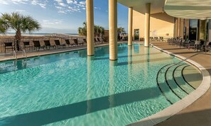 Indoor pool, outdoor pool