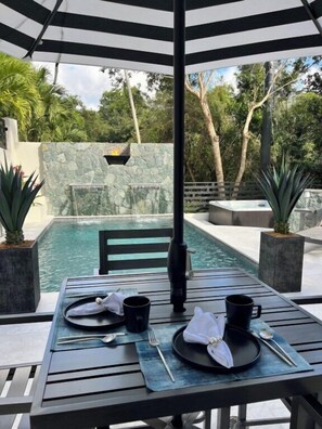 Restaurante al aire libre