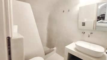 Basic Room | Bilik Mandi | Pancuran mandi, kelengkapan dandanan diri percuma, pengering rambut