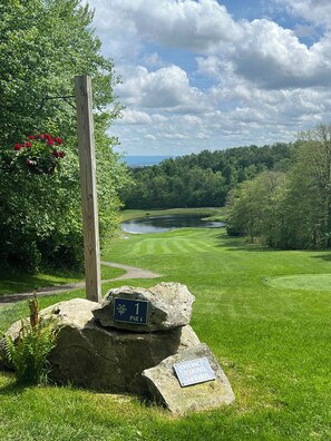 Property grounds - NEW! 1st Floor TRUE Ski In/Ski Out 3BR/3BA w A/C, Close to Hiking, Pools & Golf (Hidden Valley)