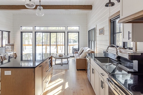 Lakefront, brand new, craftsman style 4-bedroom 2 bath house home on Long Lake.