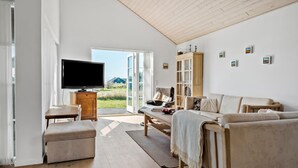 TV og peis