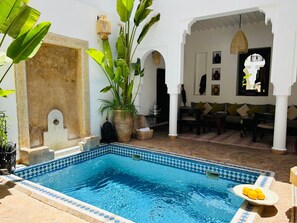 Piscine chauffée