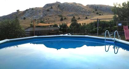 Country House 'La Chimenea De Soria I Y II' with Mountain Views, Private Pool and Wi-Fi