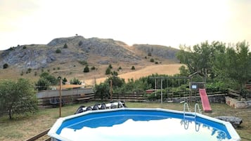 Utendørs boblebad