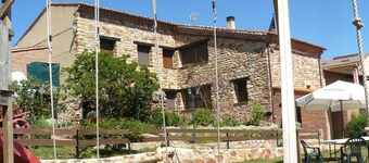 Country House 'La Chimenea De Soria I' with Mountain Views, Shared Pool and Wi-Fi