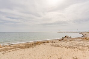 Tæt på stranden