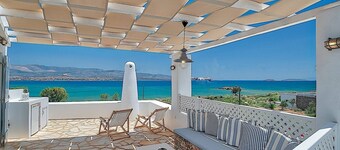 Villa 'Afroditi A' with Sea View, Wi-Fi and Air Conditioning