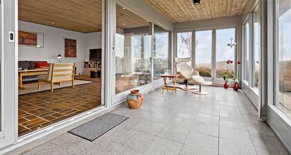 Pet friendly home in Knebel with sauna