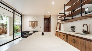 Grand Suite, Pool View | Private kitchen - Jungle Resort Suites & Private Pool (Tulum)