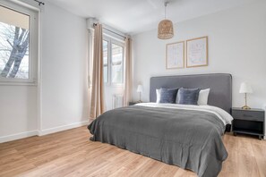 1 soverom, strykejern/-brett, wi-fi og sengetøy