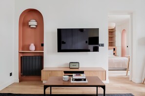 1 chambre, fer et planche Ă repasser, Wi-Fi, draps fournis
