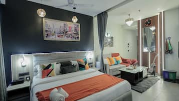 1 sovrum, strykjärn/strykbräda och wi-fi