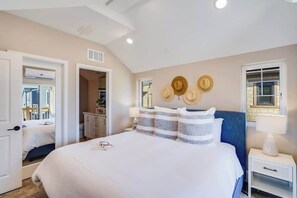 3 bedrooms, iron/ironing board, travel cot, WiFi