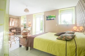 1 chambre, Wi-Fi, draps fournis