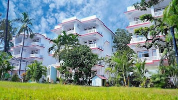 Fassade der Unterkunft