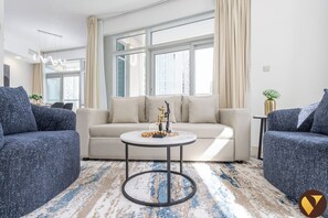 Living area - Lofts Emaar Downtown near Burj Khalifa (Dubai)