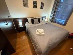 1 soveværelse, strygejern/strygebræt, Wi-Fi, sengetøj