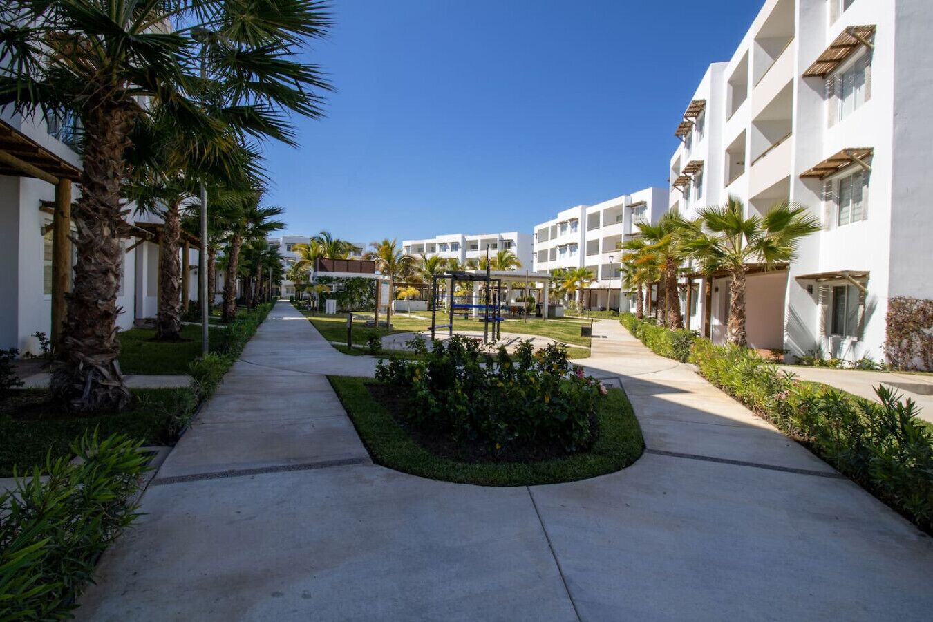 Overnattingsstedets uteområder