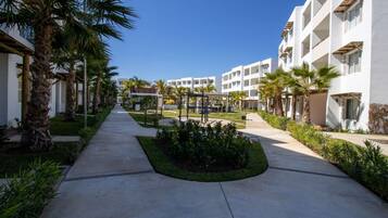 Overnattingsstedets uteområder