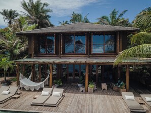 Façade de l’hébergement