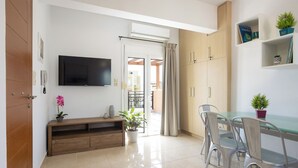 Suite – deluxe, sjøutsikt | Oppholdsområde