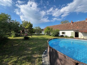 Pool - Guest house with whirlpool, swimming pool, playground, gastropub (Egeraracsa)