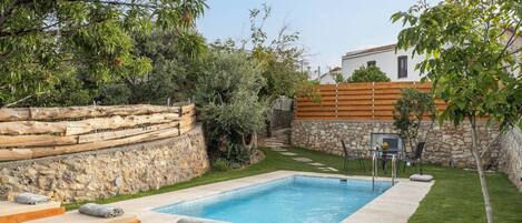 Villa Deluxe, vue piscine | Piscine privée