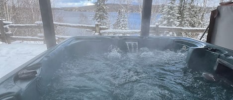 Bain à remous extérieur