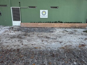 Voorkant van accommodatie