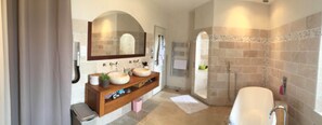 Shower, hair dryer