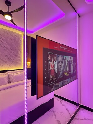 1 soverom, strykejern/-brett, wi-fi og sengetøy