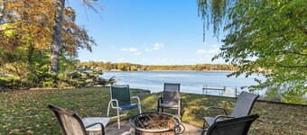 Relax at Crocker Lake | Hot Tub, Lake Access & Room to Unwind