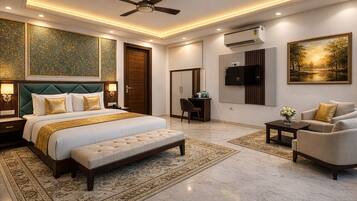 Deluxe kamer | Een strijkplank/strijkijzer, gratis wifi