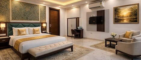 Deluxe Room | Iron/ironing board, free WiFi