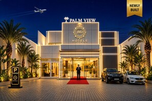 Front of property - Hotel Palm View by JMD Group (New Delhi)