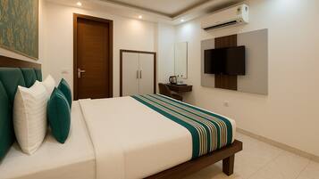 Rom – deluxe | Strykejern/-brett og wi-fi (inkludert)