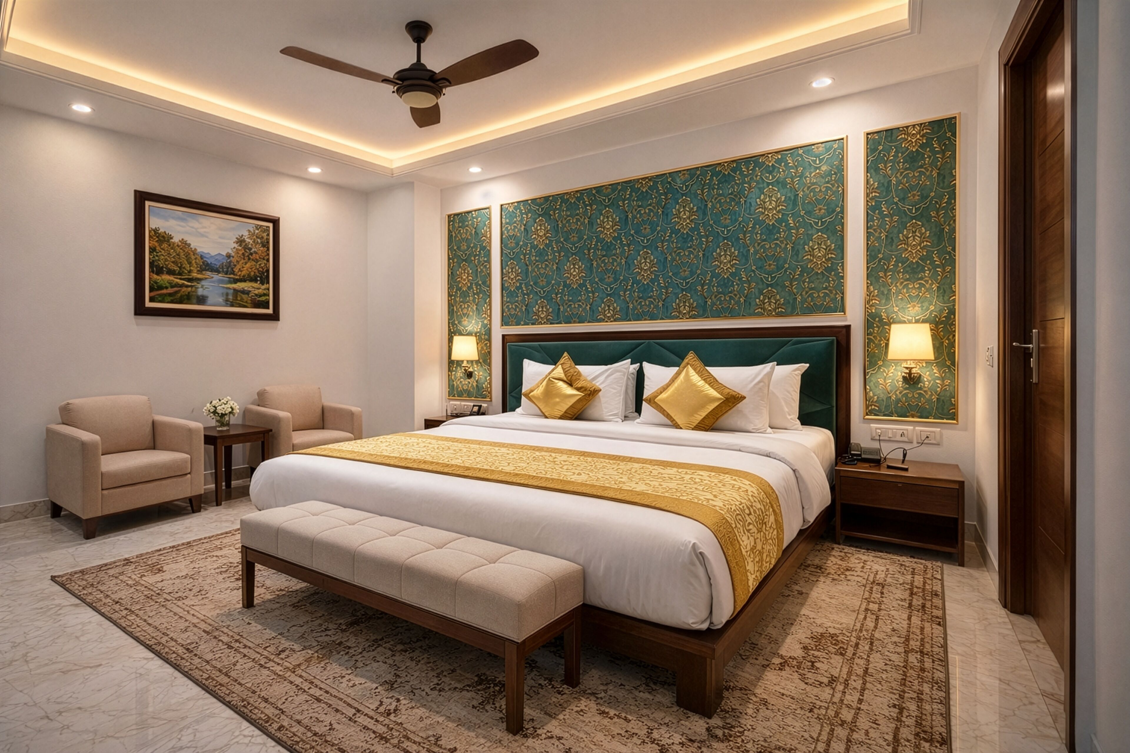 Deluxe Room | Seterika/papan seterika, Wi-fi percuma 