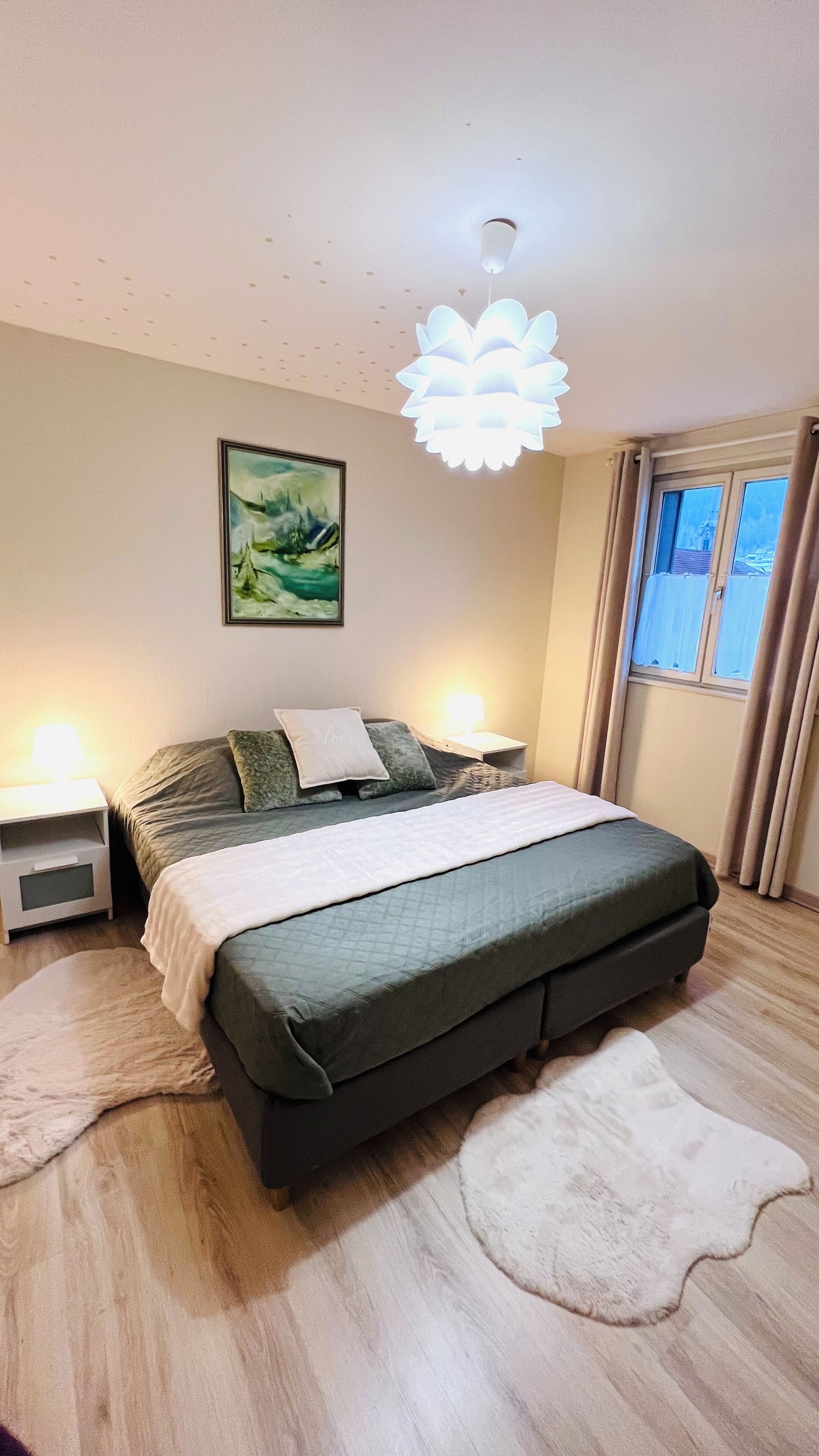 3 bedrooms, iron/ironing board, travel crib, free WiFi