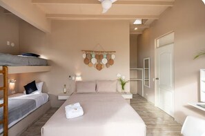 2 bedrooms, iron/ironing board, travel cot, WiFi