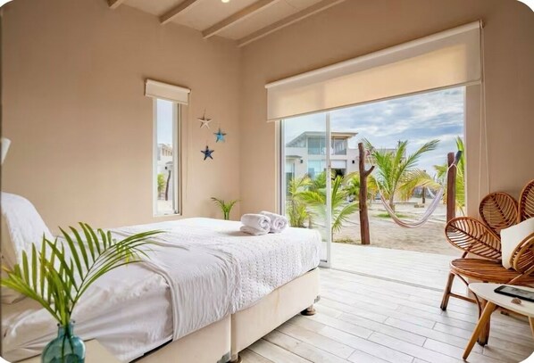 2 bedrooms, iron/ironing board, travel cot, WiFi