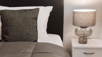 2 bedrooms, down duvets, in-room safe, individually decorated