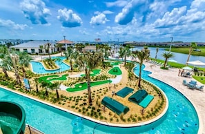 Exterior - Serenity Lakeview Retreat Stunning Water Views, No Rear Neighbors, Private Pool, Game Room & Star Wars Cinema (Kissimmee)