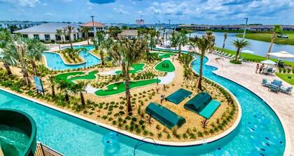 Serenity Lakeview Retreat Stunning Water Views, No Rear Neighbors, Private Pool, Game Room & Star Wars Cinema